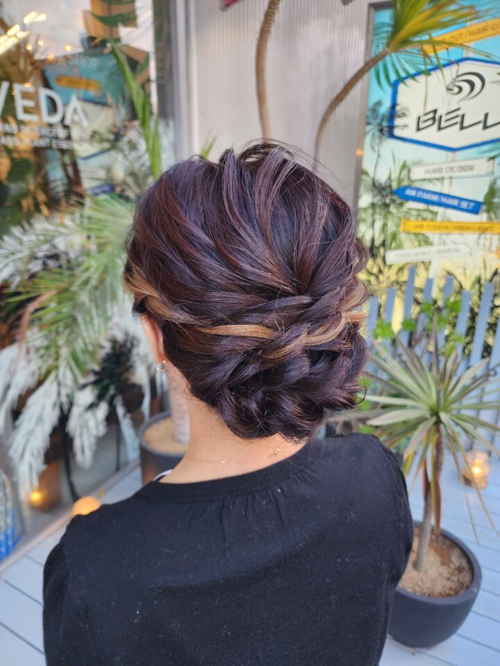 着物ヘア　和装ヘア　ヘアセット