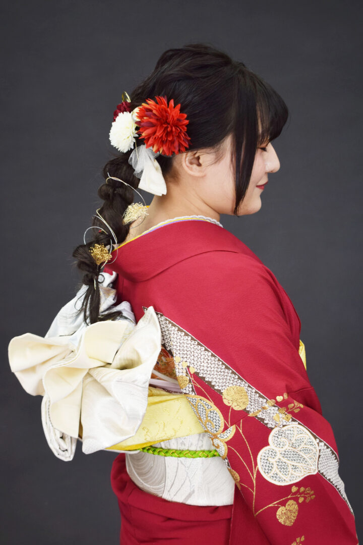 成人式ヘア　振袖ヘア　和装ヘア