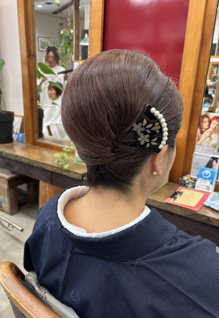 着物ヘアスタイル