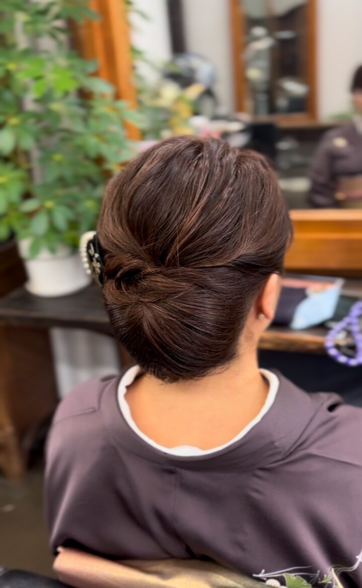 着物　ヘアセット