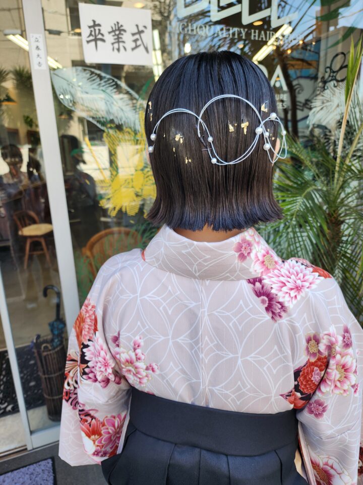 卒業式 袴ヘアスタイル ヘアアレンジ