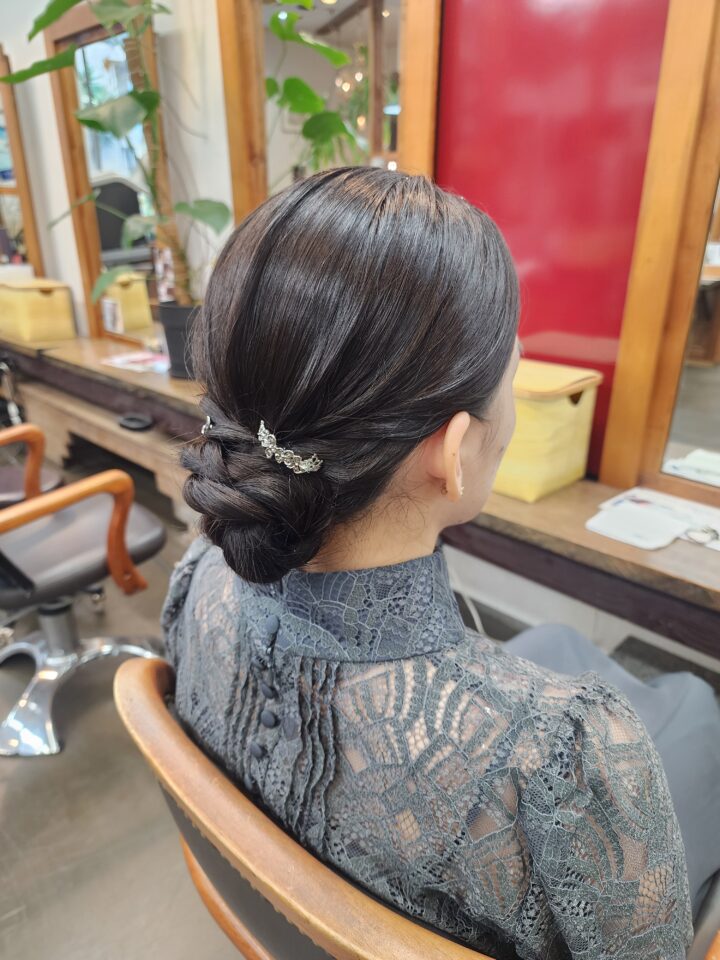へアセット　ヘアアレンジ　パーティーヘア