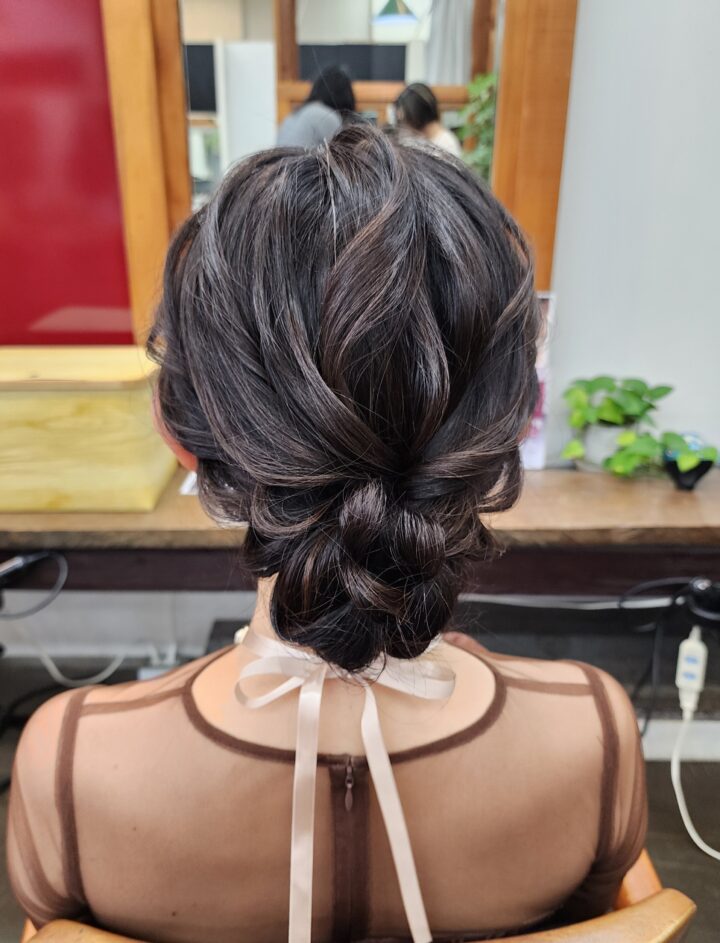 へアセット　ヘアアレンジ　パーティーヘア