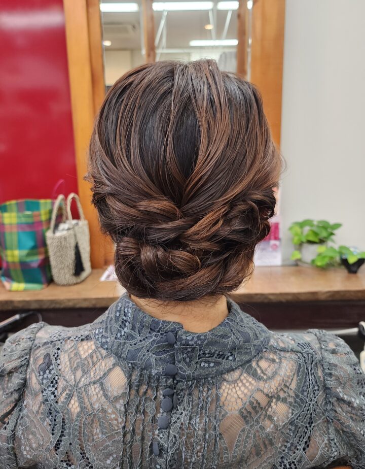 へアセット　ヘアアレンジ　パーティーヘア