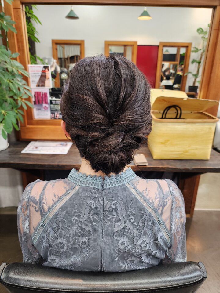 へアセット　ヘアアレンジ　パーティーヘア