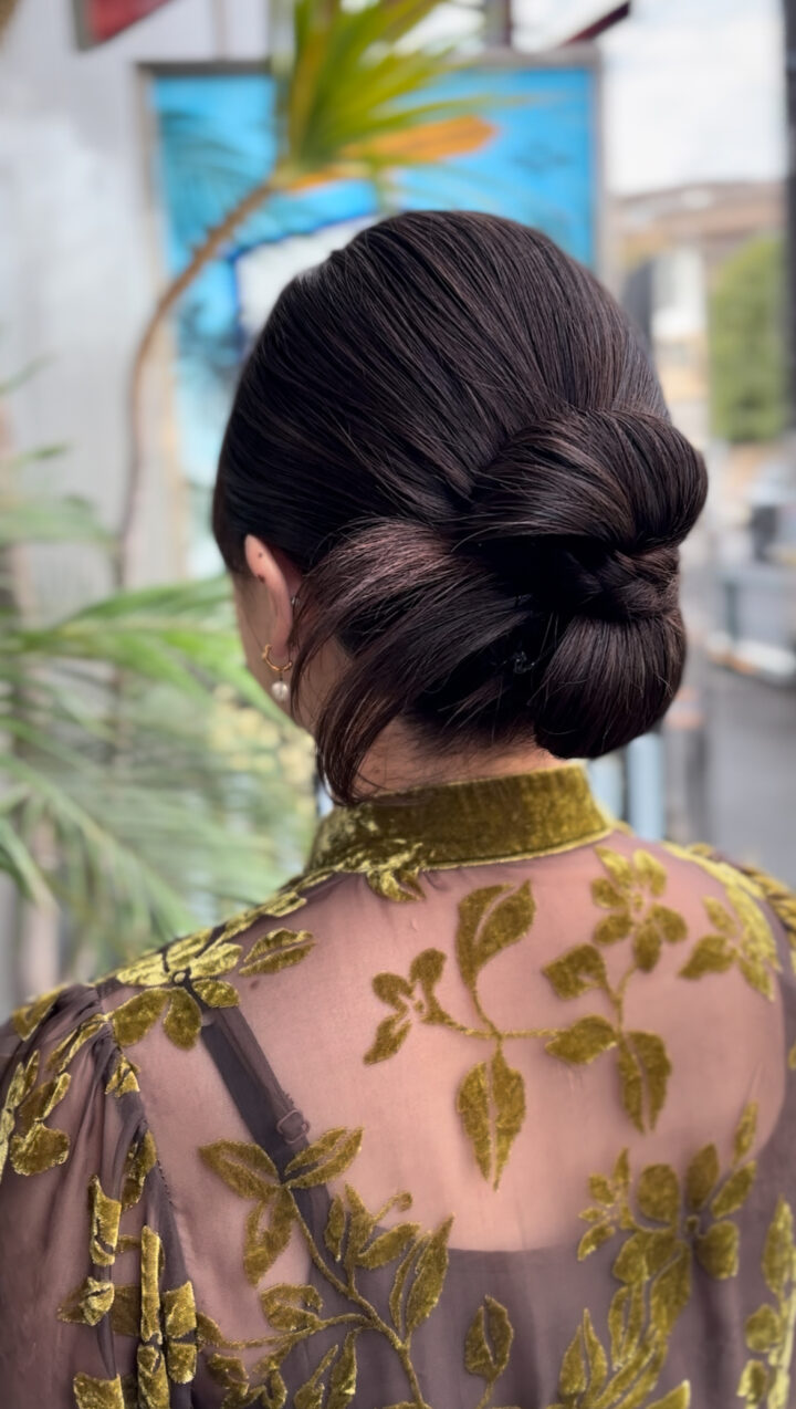 カチモリ　ヘアアレンジ　パーティーヘア