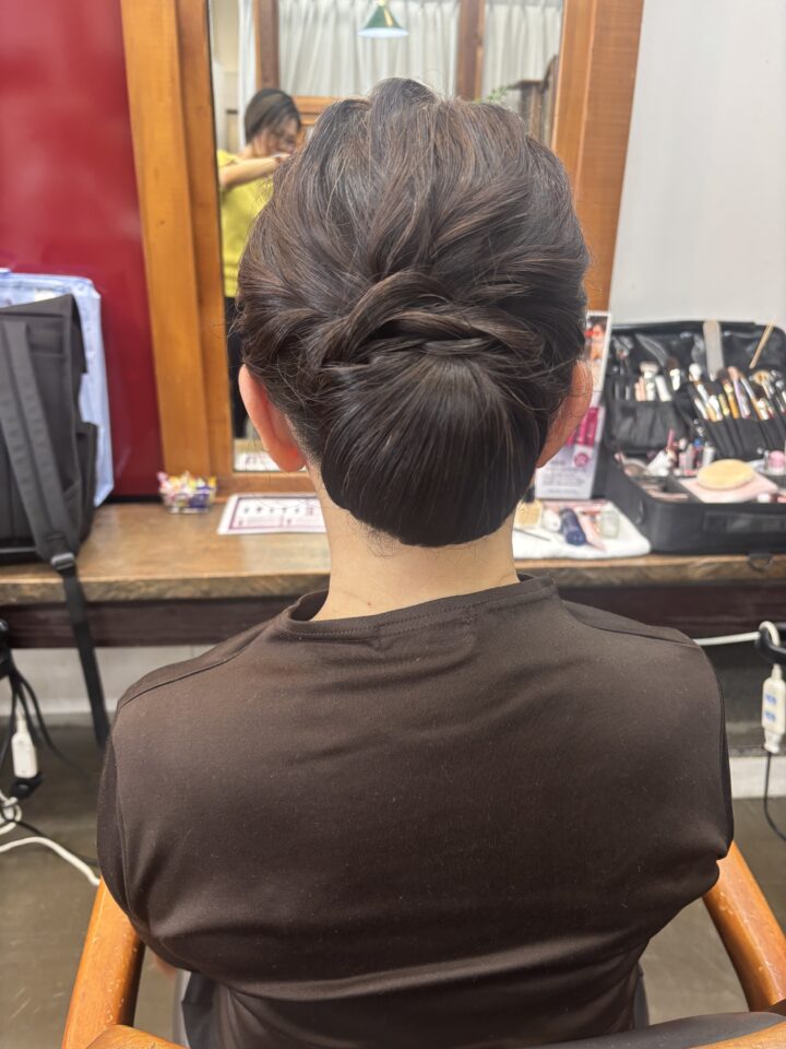 着物ヘア　和装ヘア　ヘアセット
