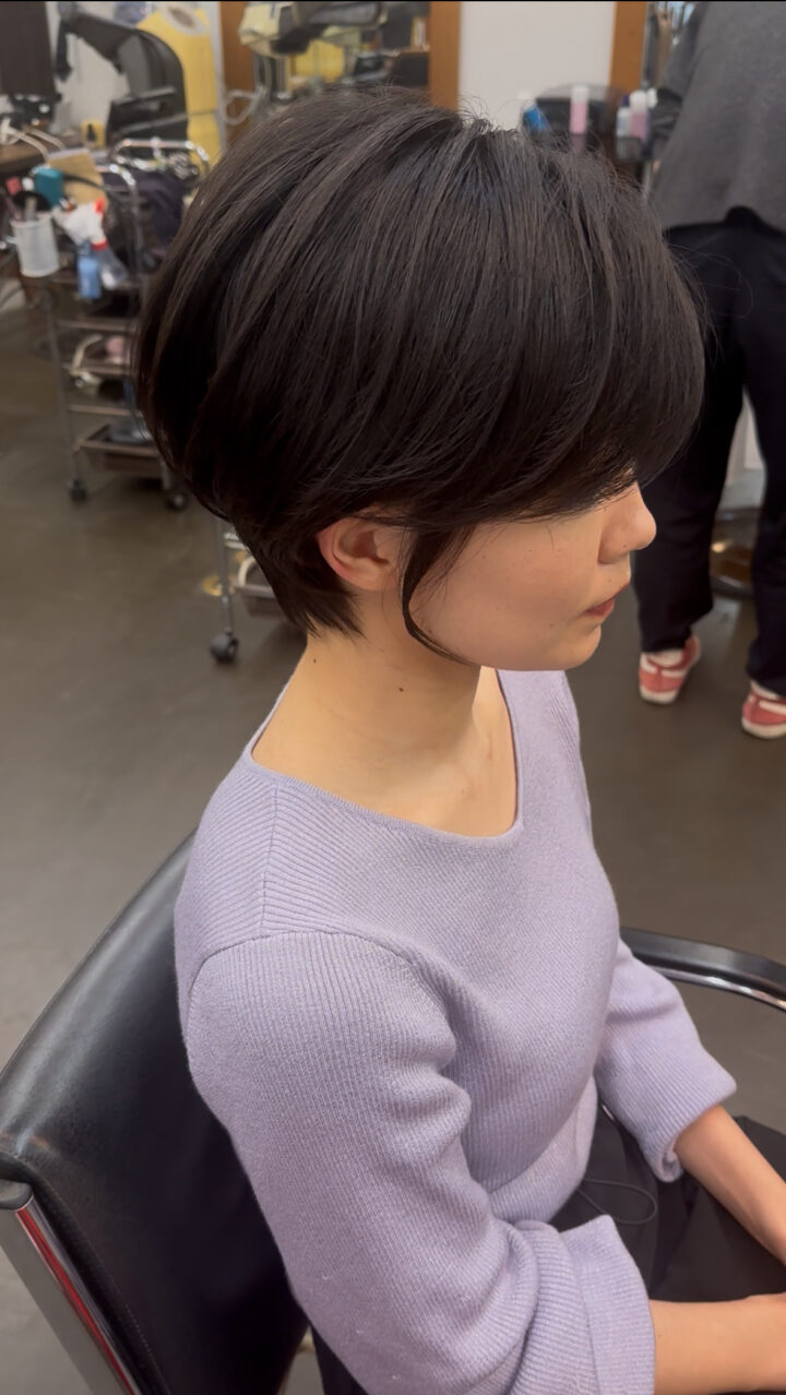 ショート　フェミニンショート