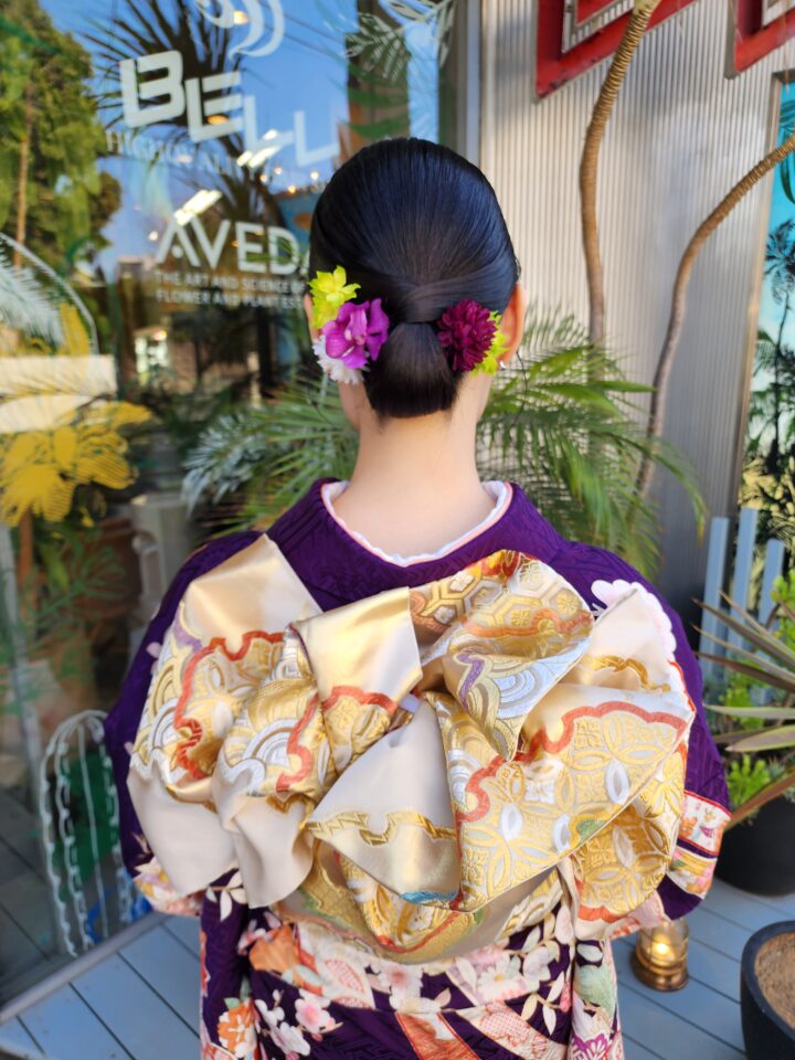 結婚式　和装ヘア　振袖ヘア