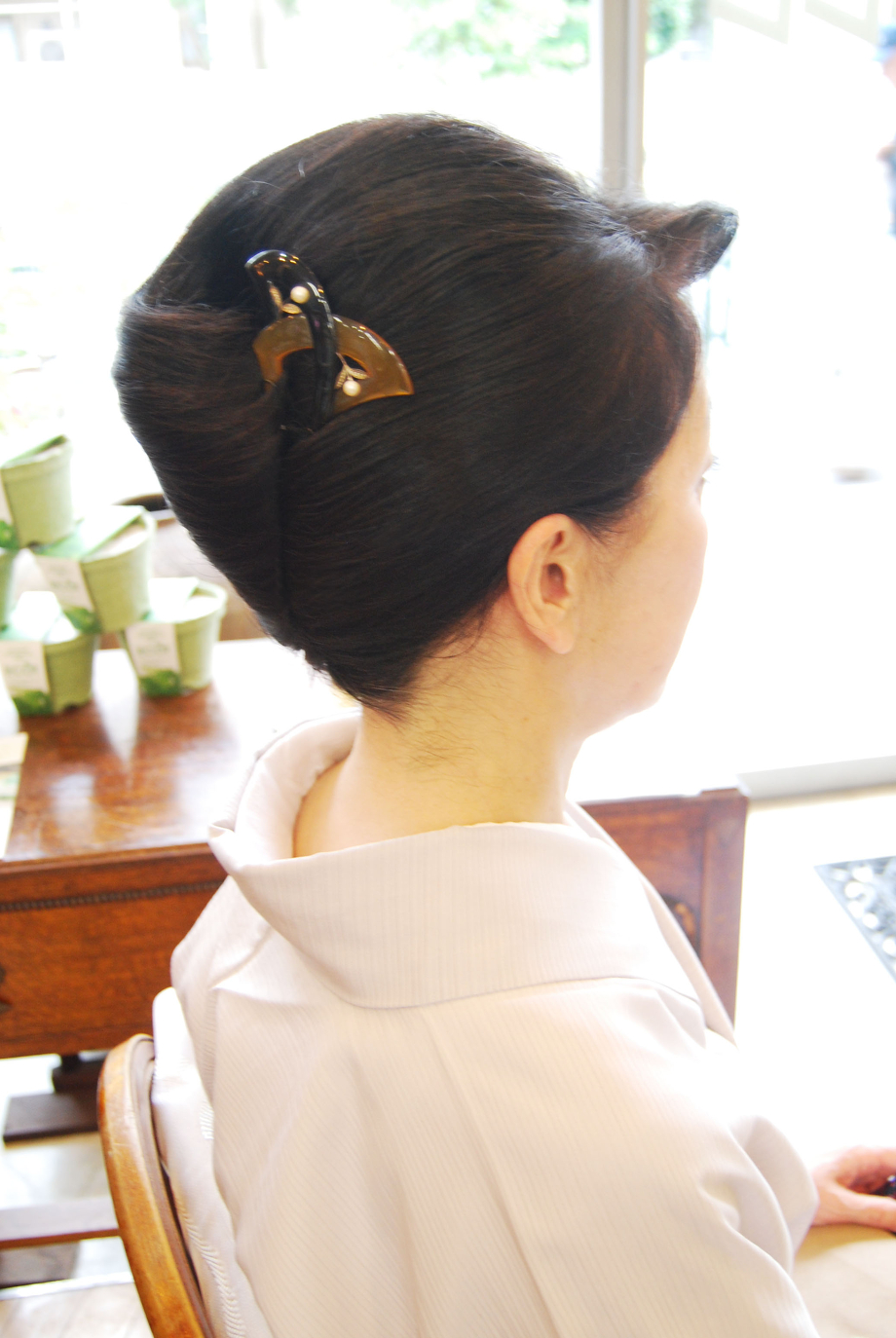夜会巻き 和装 髪型 着付 アップスタイル Bell桜新町 用賀 美容室bell
