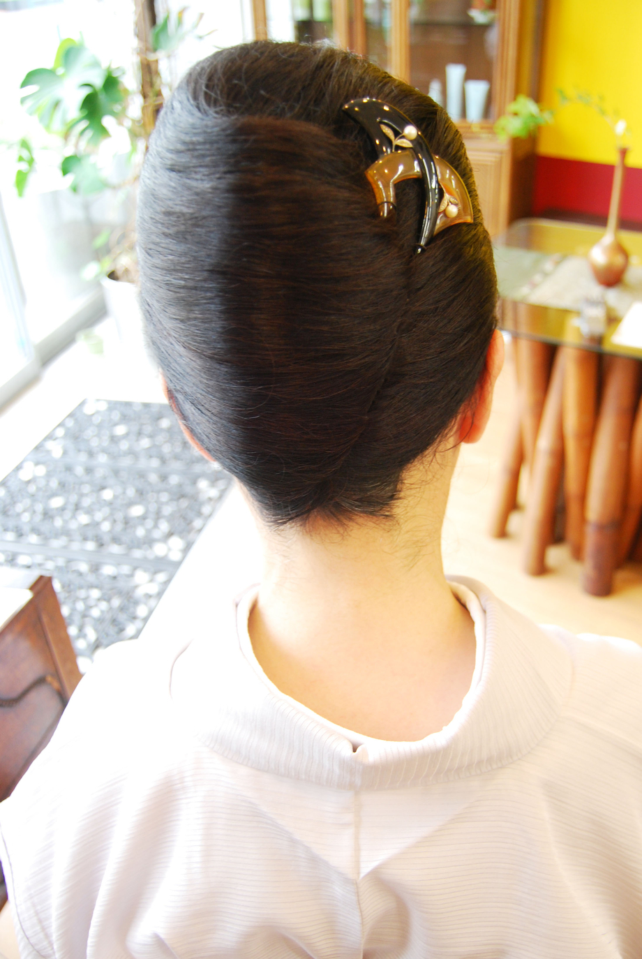 夜会巻き 和装 髪型 着付 アップスタイル Bell桜新町 用賀 美容室bell